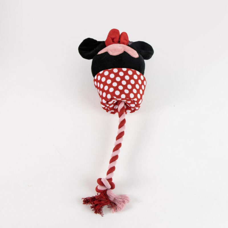 Disney Minnie Dots Παιχνίδι Σκύλου με Σχοινί 30 εκ 5905638