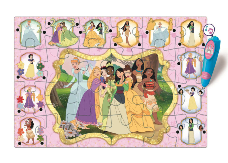 Disney Princess Reunion Διαδραστικό Puzzle 24 Τεμαχίων Clementoni 5886101