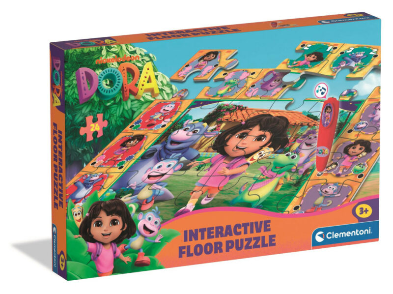 Dora the Explorer Adventure Διαδραστικό Puzzle 24 Τεμαχίων Clementoni 5886115