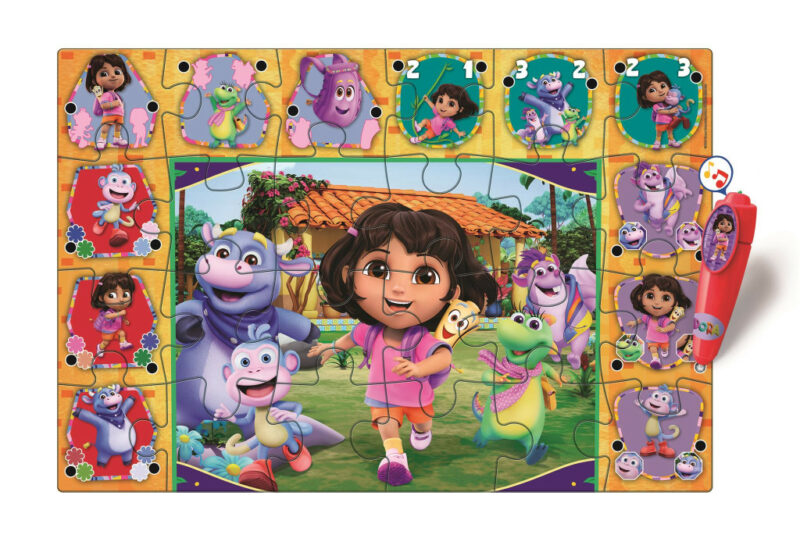 Dora the Explorer Adventure Διαδραστικό Puzzle 24 Τεμαχίων Clementoni 5886117