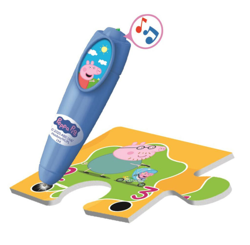 Peppa Pig Reading Διαδραστικό Puzzle 24 Τεμαχίων Clementoni 5886136