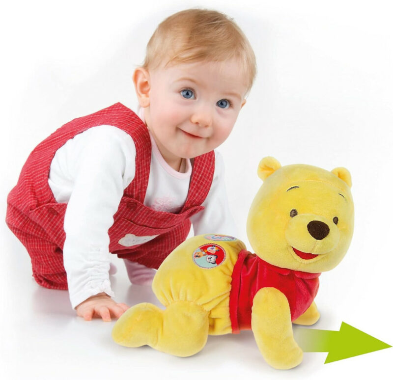 Disney Winnie the Pooh Happy Διαδραστικό crawling Λούτρινο Παιχνίδι Clementoni 5904165
