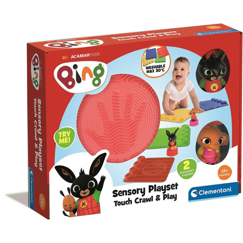 Bing Clemmy Crawl & Play Βρεφικό Παιχνίδι Αισθητηριακής Ανάπτυξης Clementoni 5886963