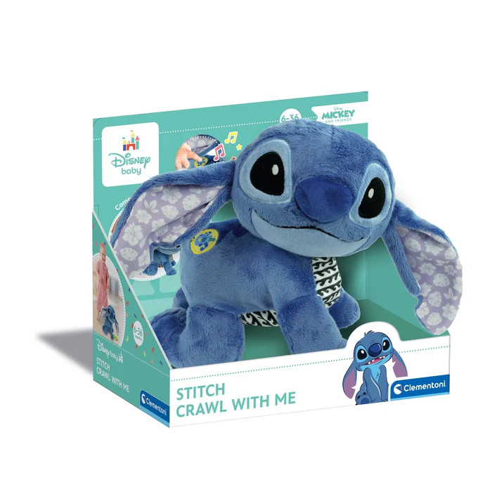 Disney Lilo & Stitch Cute Διαδραστικό crawling Λούτρινο Φιγούρα Clementoni 5893712