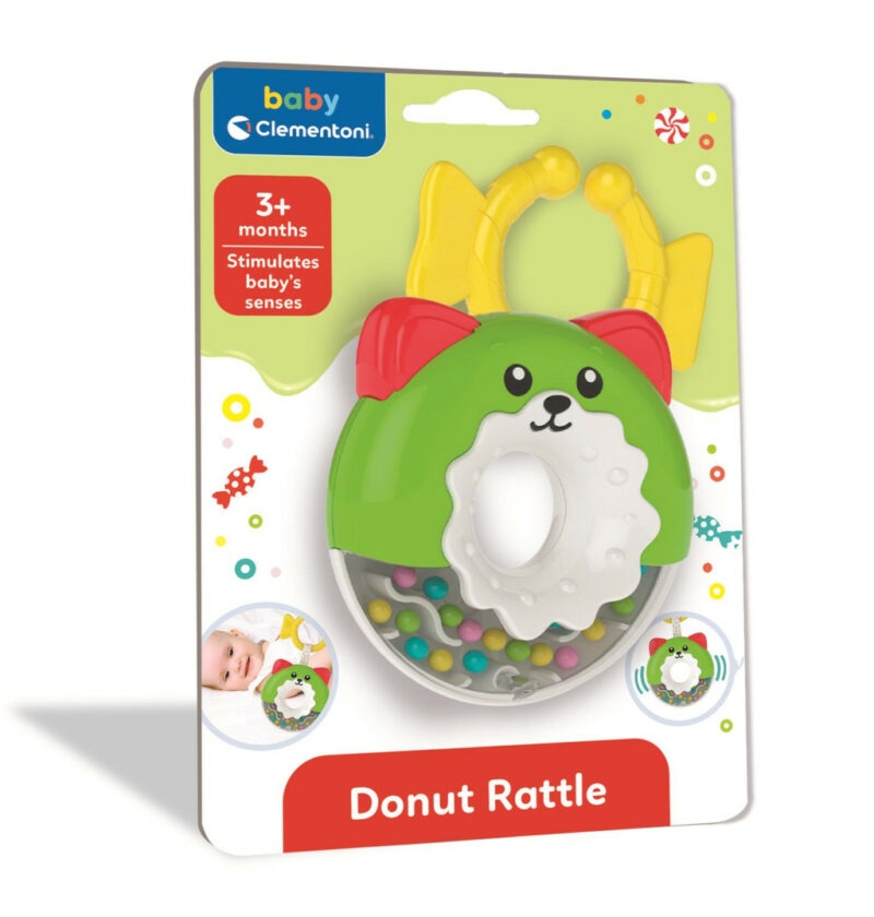 Colour Circle Clementoni Βρεφικό Rattle Doughnut 5894882