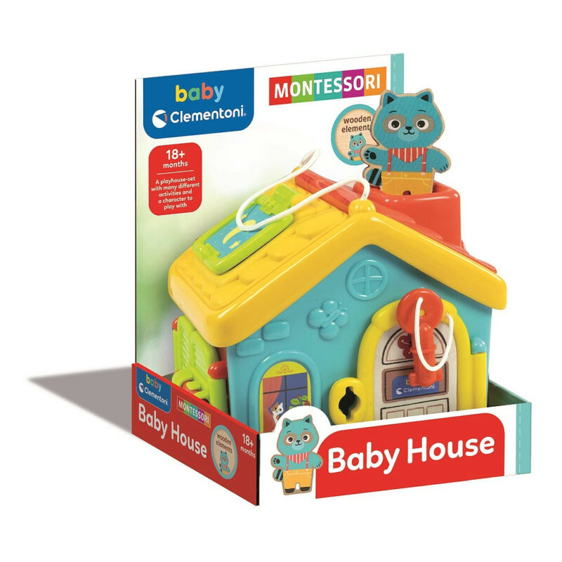 Colour Montessori Key House Ανάπτυξης Δεξιοτήτων Παιχνίδι Clementoni 5893918
