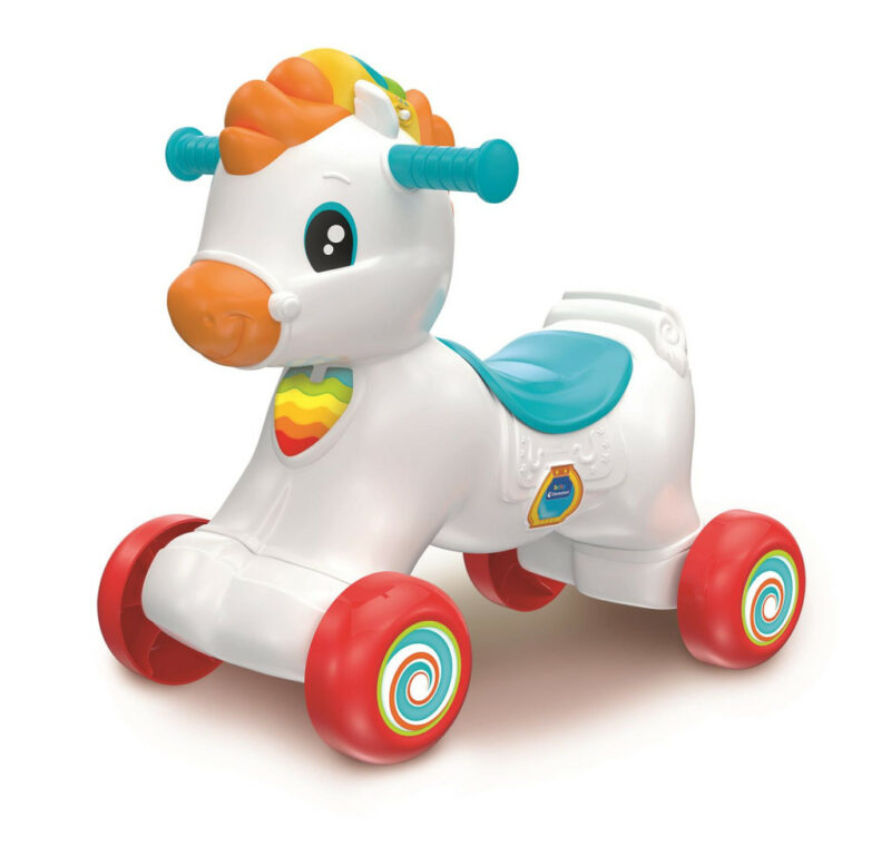 Colour Rainbow Rider Interactive rocking horse 3 in 1 Clementoni 5926295