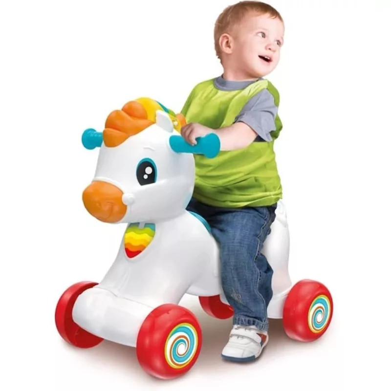 Colour Rainbow Rider Interactive rocking horse 3 in 1 Clementoni 5926296