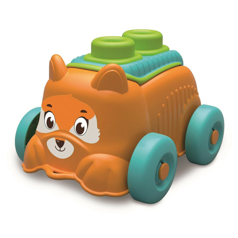 Animals Clemmy Fox Rolling Ανάπτυξης Δεξιοτήτων με Τουβλάκια Κατασκευών Clementoni 5894079