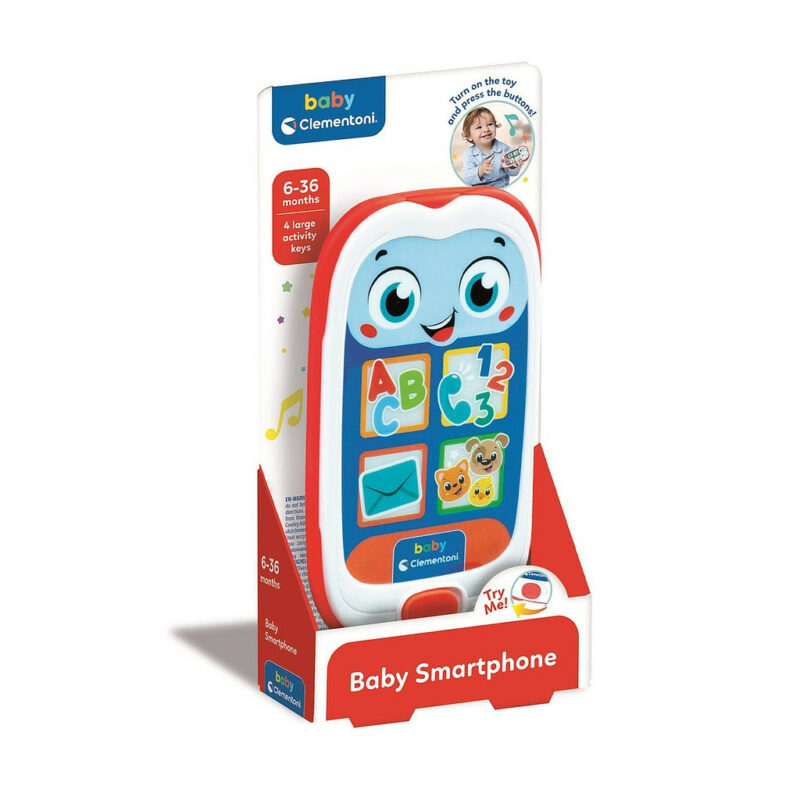 Colour Menu My First Smartphone Βρεφικό Παιχνίδι Clementoni 5894075