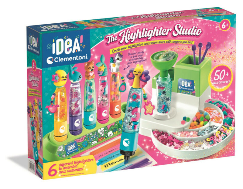 Colour Bright Idea Μαρκαδόρος Υπογράμμισης Κατασκευής Εργαστήριο Clementoni 5886149