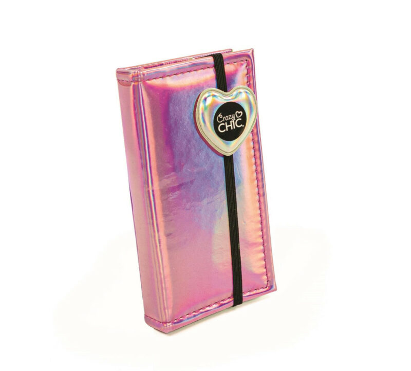 Crazy Chic Holo μωβ Σετ Μακιγιάζ σε Σχήμα Πορτοφολιού Clementoni 5893778