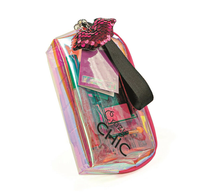 Crazy Chic Beauty Σετ Μακιγιάζ σε Ολογραφική Τσάντα Clementoni 5893772