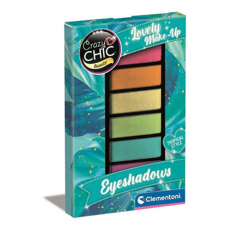 Crazy Chic Tropical Clementoni Σετ Σκιών Ματιών 5893796