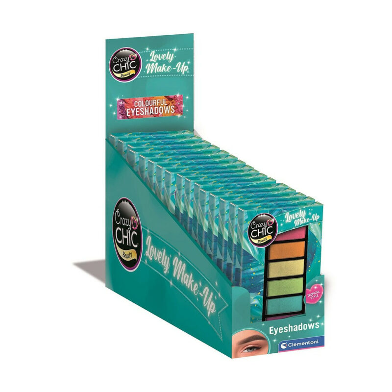 Crazy Chic Tropical Clementoni Σετ Σκιών Ματιών 5893797