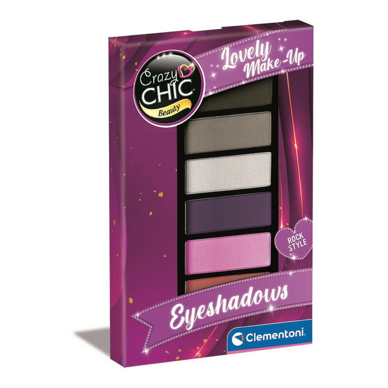 Crazy Chic Rock Σετ Σκιών Ματιών Clementoni 5893793