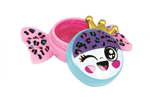 Crazy Chic Ροζ Pattern Lip Gloss Χειλιών σε Σχήμα Καραμέλας Clementoni 5893985