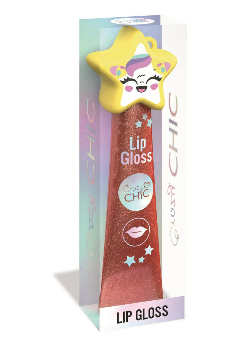 Crazy Chic Yellow Star Clementoni Lip Gloss Χειλιών 5894008