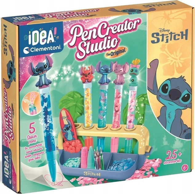 Disney Lilo & Stitch Surf Σετ Κατασκευής Στυλό Clementoni 5894827