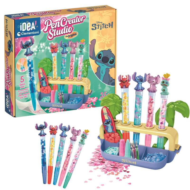 Disney Lilo & Stitch Surf Σετ Κατασκευής Στυλό Clementoni 5894830
