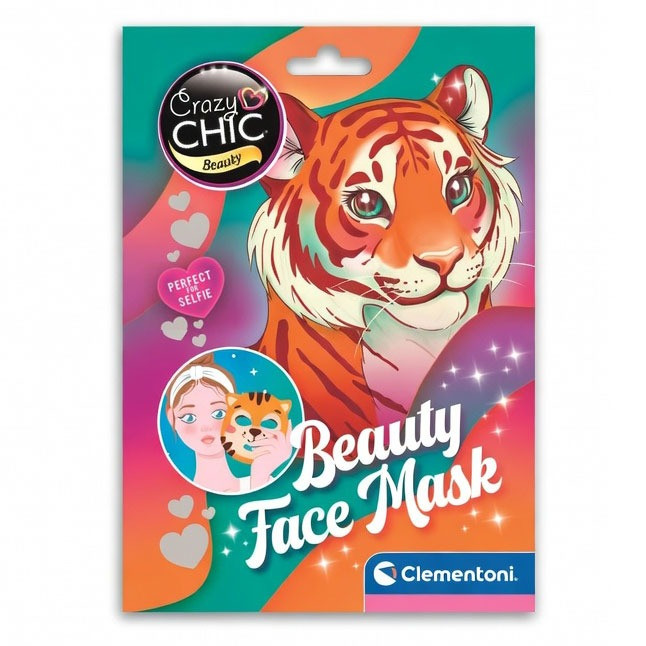 Crazy Chic Tiger Clementoni Μάσκα Προσώπου 5894003
