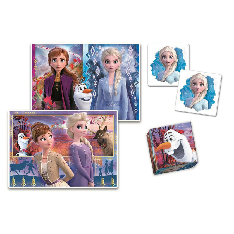 Disney Frozen Seasons 4-in-1 Παιχνίδι Collection Clementoni 5884012