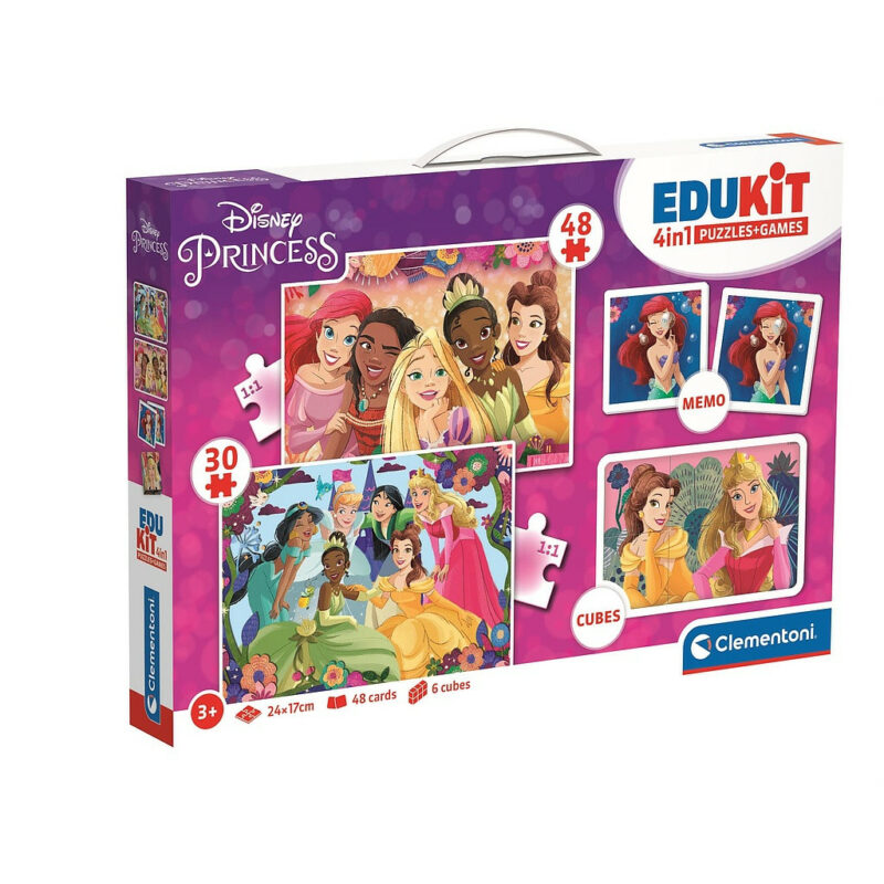 Disney Princess Bonding 4-in-1 Παιχνίδι Collection Clementoni 5883997