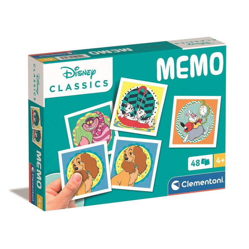 Disney Classics Icons 48 Τεμαχίων Παιχνίδι Μνήμης Clementoni 5904178