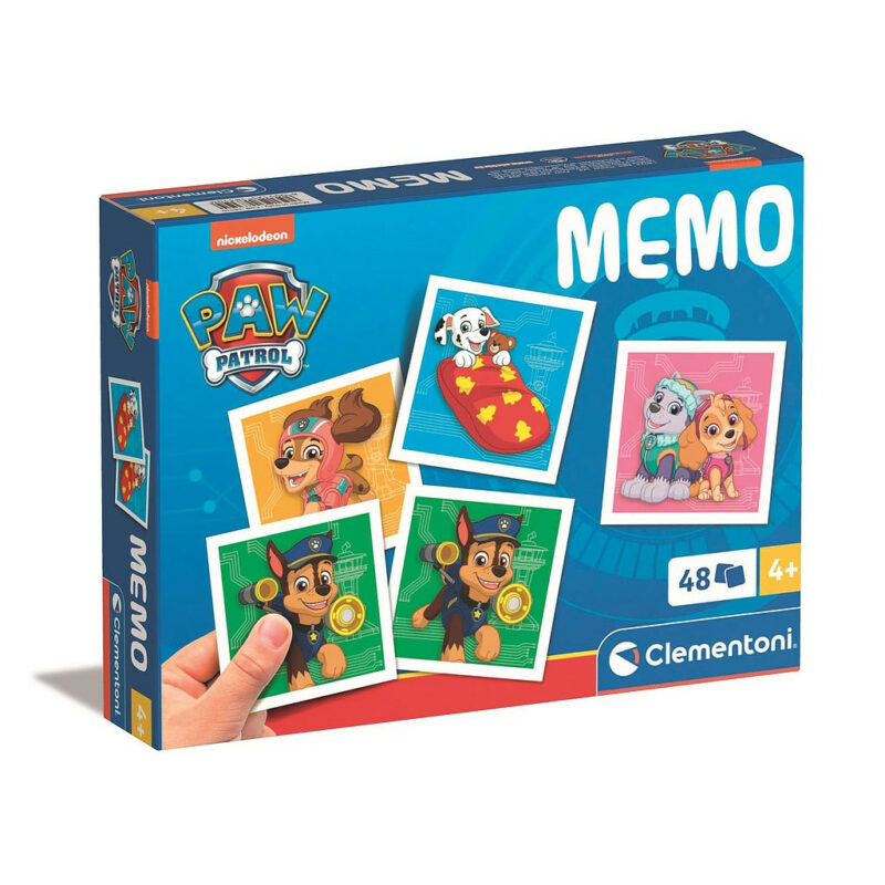 Paw Patrol Pups Clementoni 48 Τεμαχίων Παιχνίδι Μνήμης 5897149