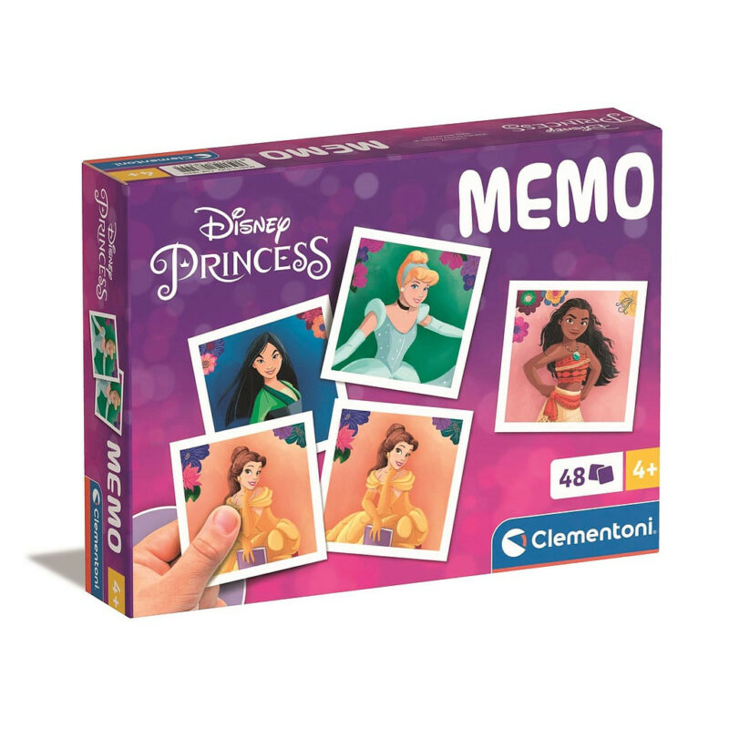 Disney Princess Everybody Everybody Παιχνίδι Μνήμης 48 Τεμαχίων Clementoni 5894890