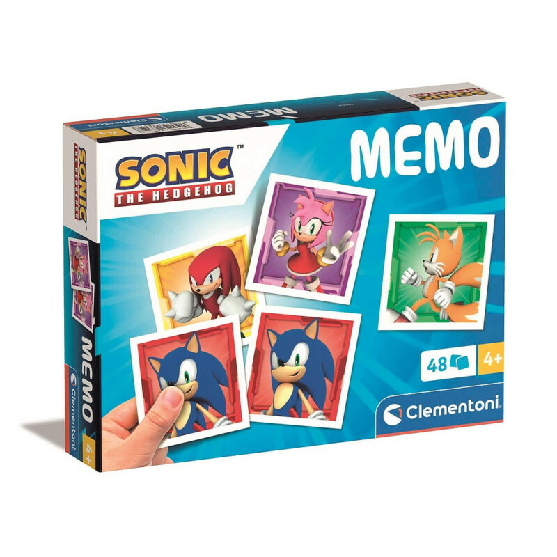 Sonic the Hedgehog Characters 48 Τεμαχίων Παιχνίδι Μνήμης Clementoni 5894899