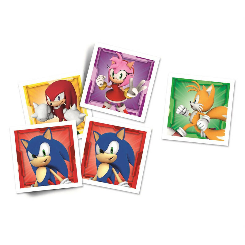 Sonic the Hedgehog Characters 48 Τεμαχίων Παιχνίδι Μνήμης Clementoni 5894900