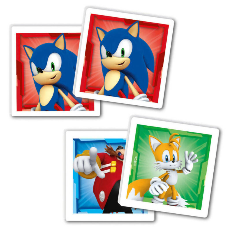 Sonic the Hedgehog Characters 4 σε 1 Παιχνίδι Collection Clementoni 5885452