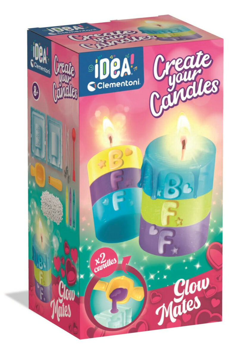 Colour Glow Mates BFF Σετ Κατασκευής Κεριών Clementoni 5894027