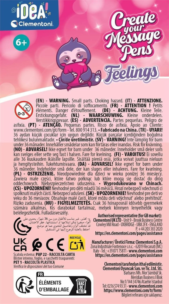 Colour Feelings Clementoni Σετ Κατασκευής Στυλό 5904020