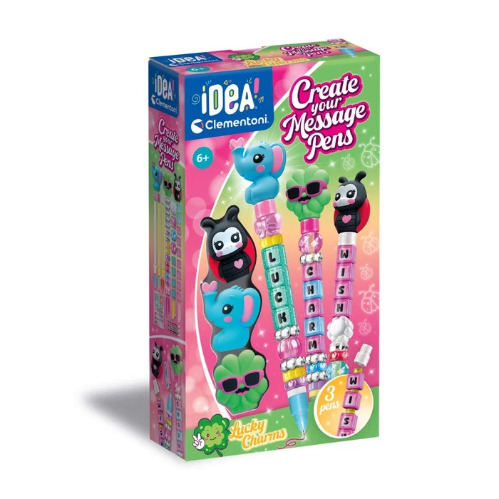 Colour Lucky Charms Σετ Κατασκευής Στυλό Clementoni 5904023