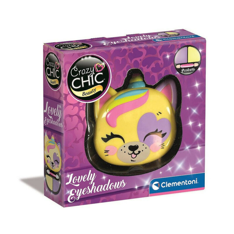Crazy Chic Tiger Σετ Σκιών Ματιών Clementoni 5885487