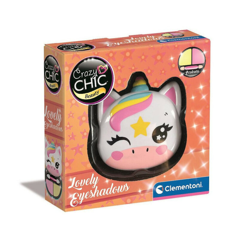 Crazy Chic Unicorn Σετ Σκιών Ματιών Clementoni 5893799