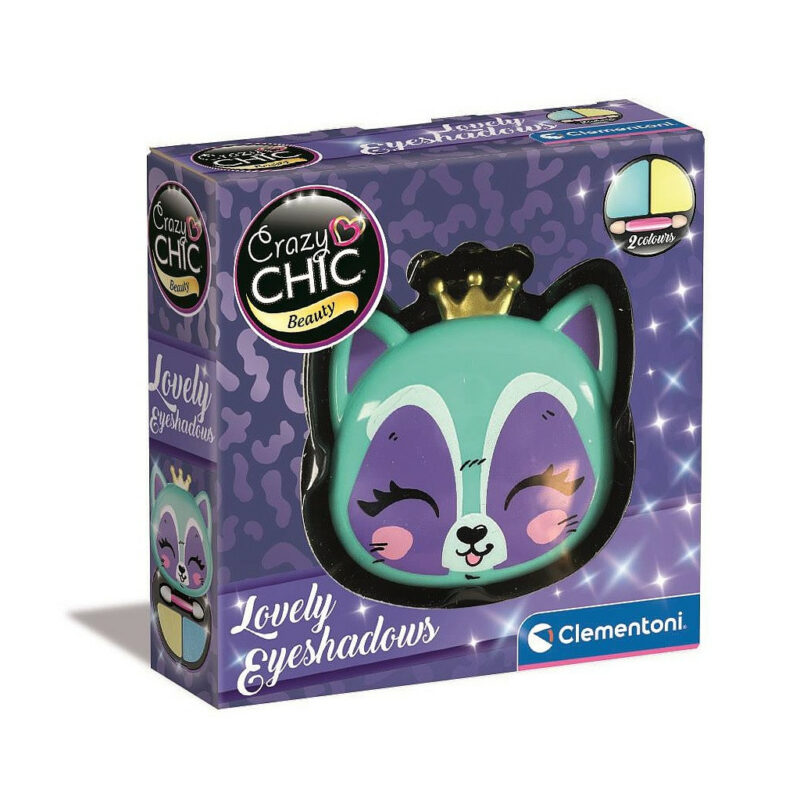 Crazy Chic Fox Σετ Σκιών Ματιών Clementoni 5885474