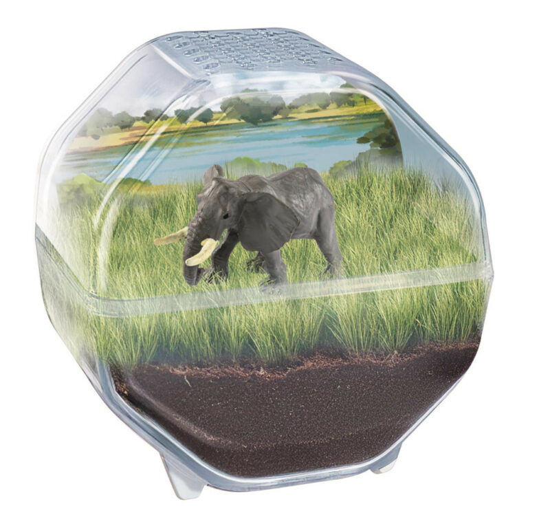 Animals Elephant Μίνι Terrarium Clementoni 5894019