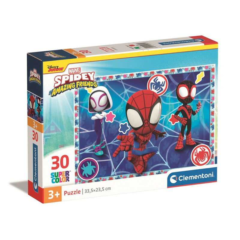 Spiderman Spidey Παιδικό Puzzle 30 Τεμαχίων Clementoni 5883711