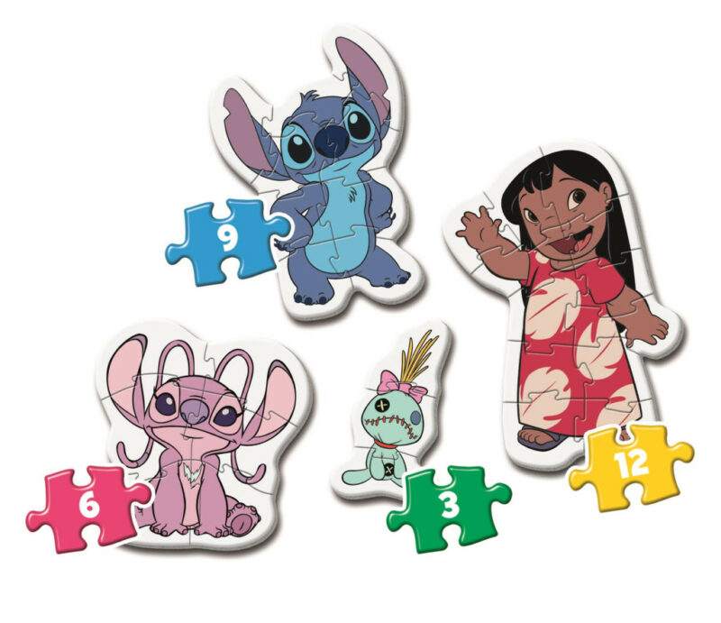 Disney Lilo and Stitch Βρεφικό Puzzle Πρώτων Σχημάτων Clementoni 5894040
