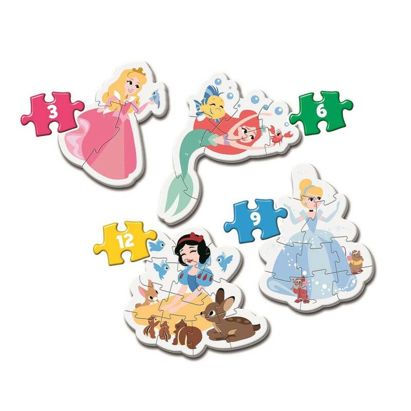 Disney Princess Βρεφικό Puzzle Πρώτων Σχημάτων Clementoni 5886097