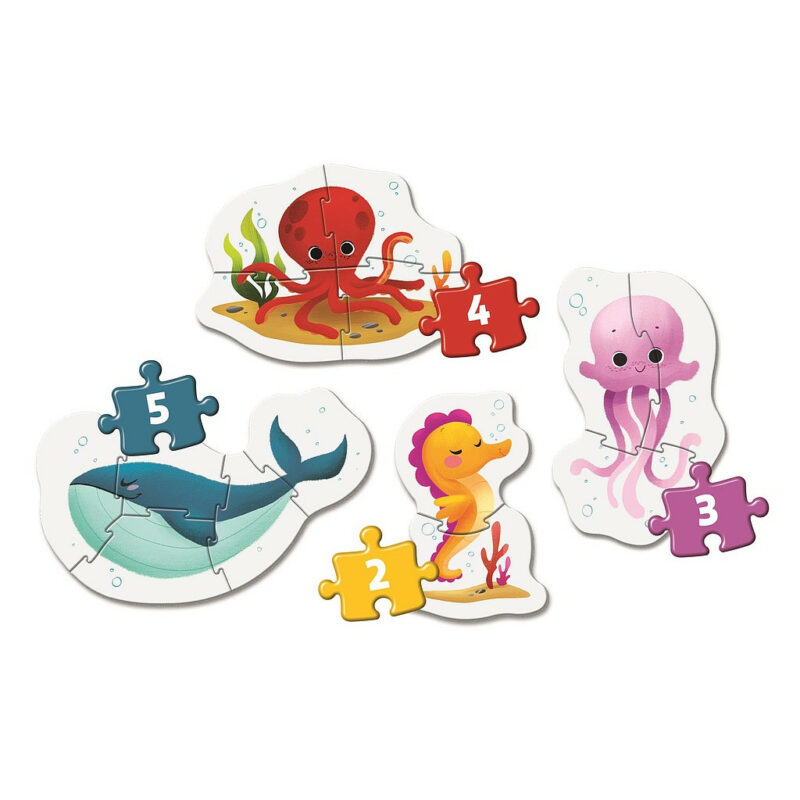 Ocean Βρεφικό Puzzle Πρώτων Σχημάτων Clementoni 5886128