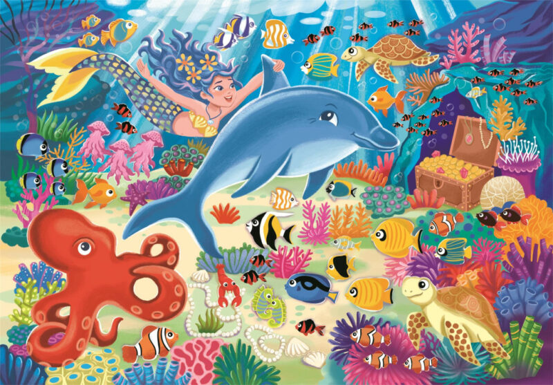 Ocean Undersea Fun Ocean Παιδικό Puzzle 30 Τεμαχίων Clementoni 5883647
