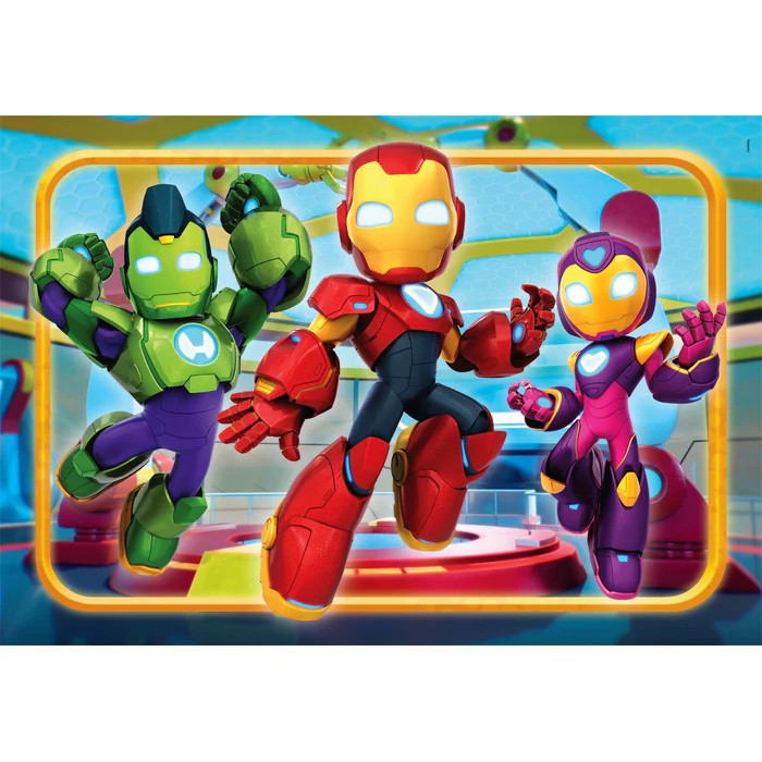 Avengers Trio Iron Man and His Super Team Παιδικό Puzzle 30 Τεμαχίων Clementoni 5904041