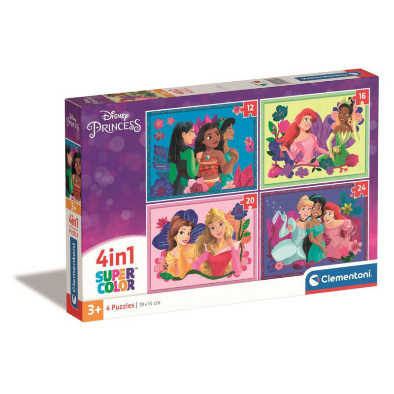 Disney Princess Puzzle 4 σε 1 Clementoni 5886106