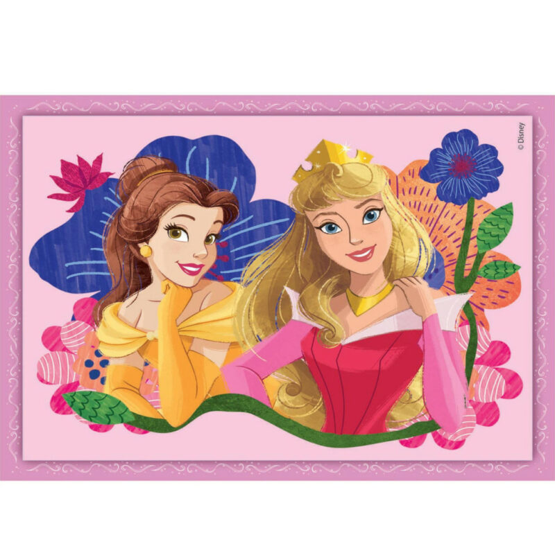 Disney Princess Puzzle 4 σε 1 Clementoni 5886108