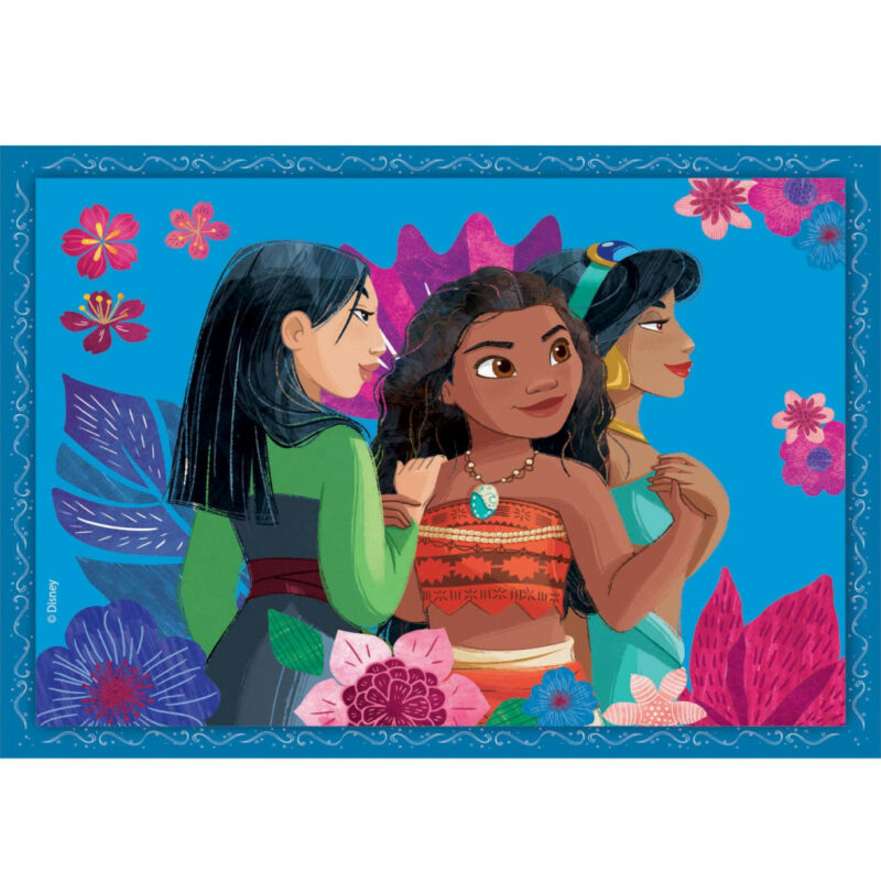 Disney Princess Puzzle 4 σε 1 Clementoni 5886109