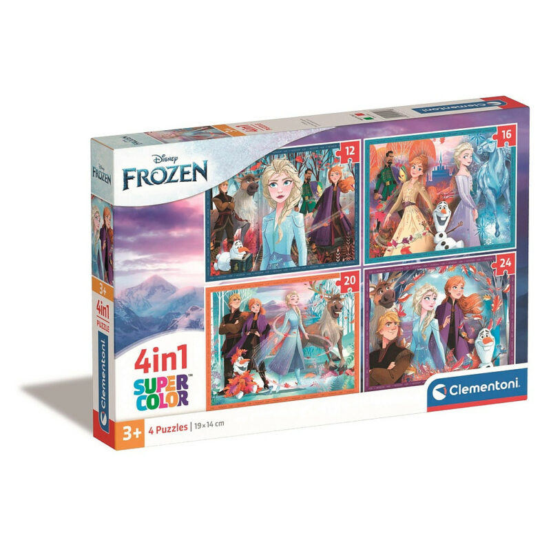 Disney Frozen Echoes Puzzle 4 σε 1 Clementoni 5893452